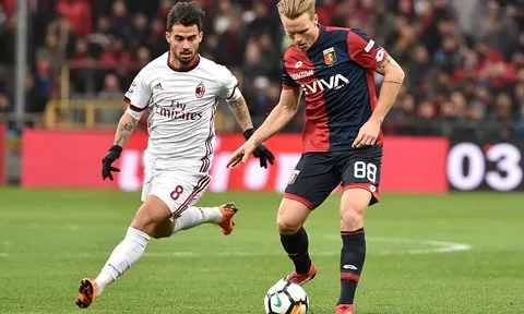 Highlights: Genoa 0-1 AC Milan (Vòng 28 Serie A)