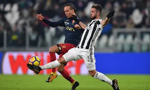 Highlights: Juventus 1-0 Genoa (Vòng 21 Serie A)
