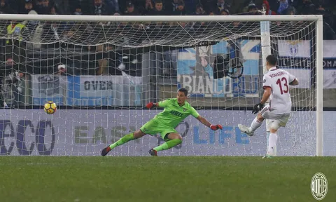 Highlights: Lazio 0-0 (4-5) AC Milan (Lượt về bán kết Coppa Italia)