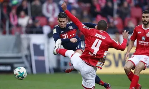Highlights: Mainz 05 0-2 Bayern Munich (Vòng 21 Bundesliga)