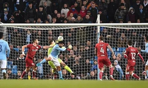 Highlights: Man City 2-1 Bristol City (Bán kết lượt đi Cúp Liên đoàn)