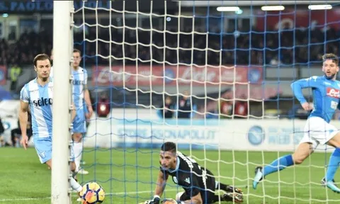 Highlights: Napoli 4-1 Lazio (Vòng 24 Serie A)