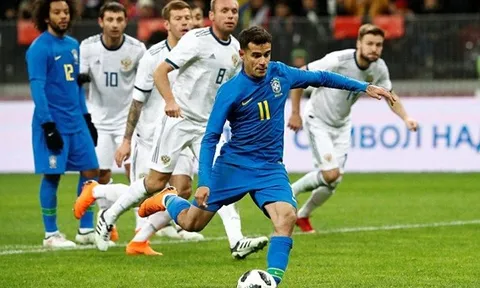 Highlights: Russia 0-3 Brazil (Giao hữu Quốc tế)