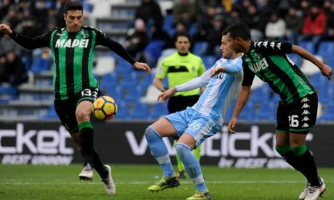 Highlights: Sassuolo 0-3 Lazio (Vòng 26 Serie A)