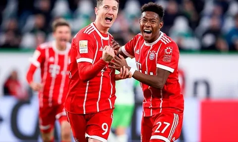 Highlights: Wolfsburg 1-2 Bayern Munich (Vòng 23 Bundesliga)