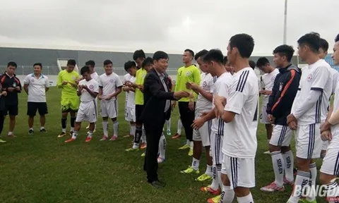 SHB Đà Nẵng tập khai xuân, đặt mục tiêu vào bán kết Cup Quốc gia