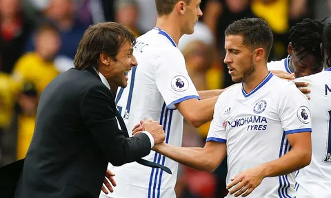 HLV Conte đáp trả Real vụ Eden Hazard