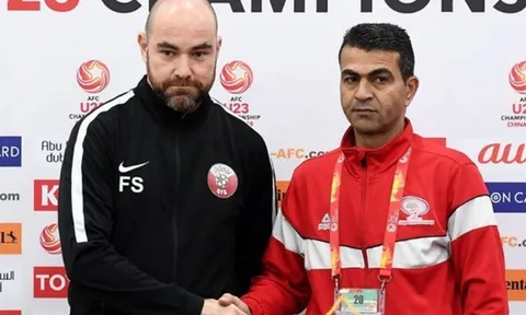 HLV U23 Qatar cảnh giác trước cuộc đối đầu U23 Palestine tại Tứ kết