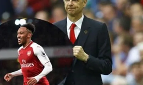 HLV Wenger “sướng điên” khi Aubameyang - Mkhitaryan tỏa sáng