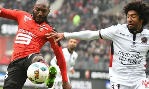 Hòa khó tin Rennes, Nice bị Monaco bỏ xa