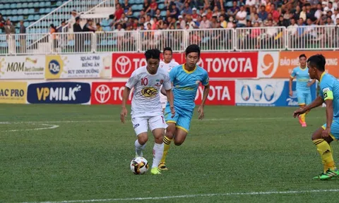 Hoàng Anh Gia Lai 0-2 Sanna Khánh Hòa (Vòng 9 V-League 2017)