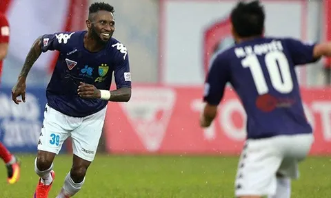 Hoàng Vũ Samson không được thi đấu cho Hà Nội FC lượt đi V.League