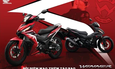 Honda WINNER 150 phối màu mới phong cách cùng tem xe riêng biệt - Đổi diện mạo, thêm táo bạo