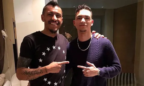 'Hotboy xăm trổ' Paulinho khắc tên con lên da