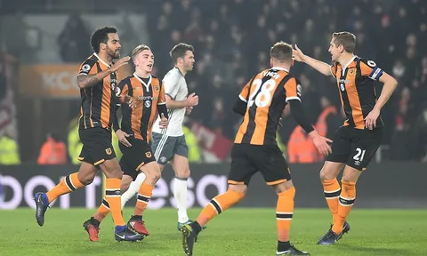 Hull City 2-1 Manchester United (Bán kết Cúp Liên Đoàn)