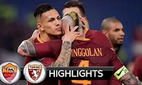 Hủy diệt Torino, Roma thắng trận 12 liên tiếp tại Rome