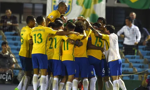 Đè bẹp Uruguay, Brazil sở hữu phong độ ấn tượng