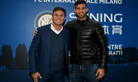 Huyền thoại Javier Zanetti đích thân chào đón Lisandro Lopez tới Inter