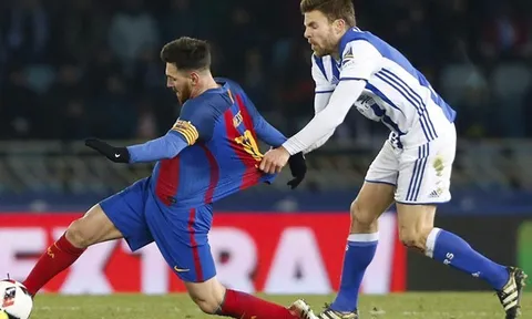Illarramendi bức xúc đòi trọng tài phải đuổi Messi