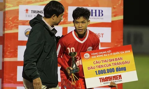 'Gà son' Hữu Thắng 'nổ súng' U19 Viettel giành vé vào bán kết