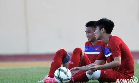 U20 Việt Nam: Trọng Đại, Trần Thành ngồi ngoài buổi tập