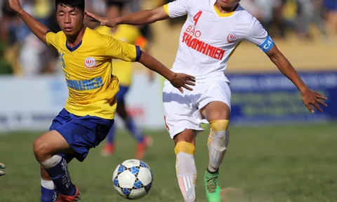 Cưa điểm với SLNA, U19 PVF giành vé vào bán kết