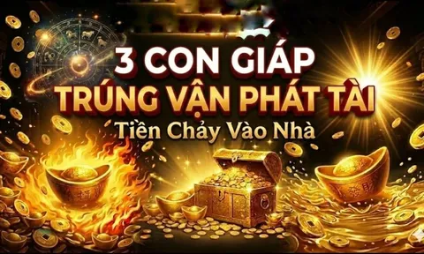 3 ngày liên tiếp tới (3,4-5/5) 3 con giáp buôn may bán đắt, lãi về gấp đôi