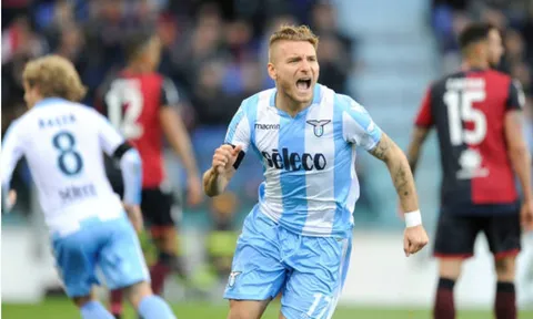 Immobile tỏa sáng cuối trận, nhưng Lazio vẫn chưa biết thắng