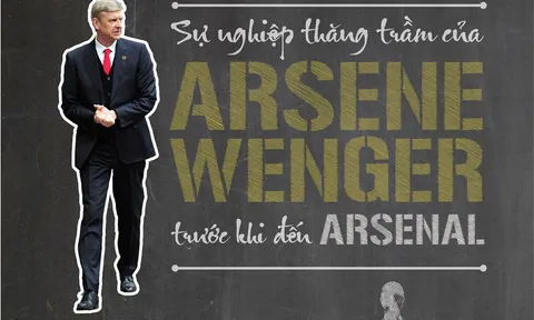[Infographic] - Sự nghiệp thăng trầm của Arsene Wenger trước khi đến Arsenal