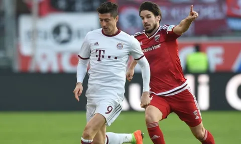 Ingolstadt 0-2 Bayern Munich (vòng 20 Bundesliga)