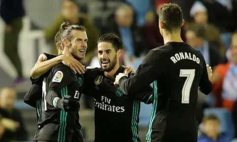 Isco thể hiện ra sao trước Celta Vigo?