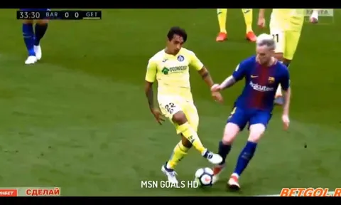 Ivan Rakitic bị sao Getafe xỏ háng