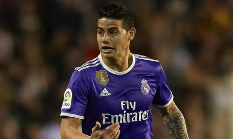 James Rodriguez 'bóng gió' chuyện ở Real không thoải mái