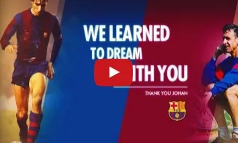 Johan Cruyff  - người thay đổi tầm nhìn của Pep Guardiola