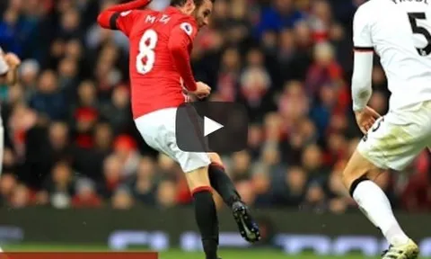Juan Mata chơi rất hay trong trận Man United 2-0 Watford