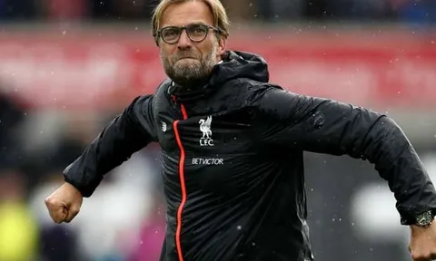 Jurgen Klopp tạo ra kỷ lục mới ở Liverpool
