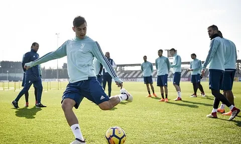 Juventus đón viện binh khủng trở lại tập luyện