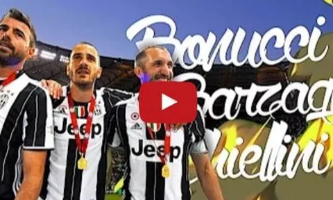Khả năng phòng ngự tuyệt vời của bộ 3 BBC Juventus