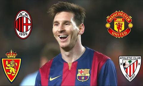 Khi Lionel Messi là 'cơn ác mộng' của 10 CLB này