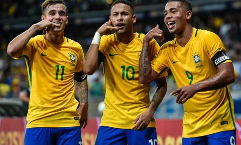 Khi tam tấu Neymar - Coutinho - Gabriel Jesus sát cánh cùng nhau