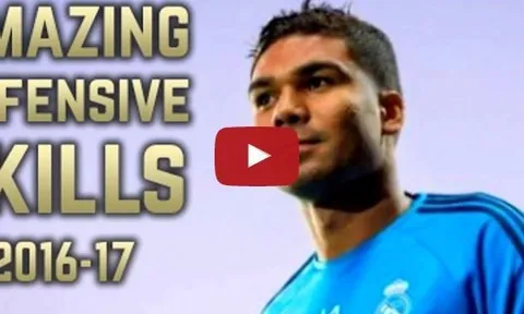 Kĩ năng phòng ngự đặc biệt của Casemiro