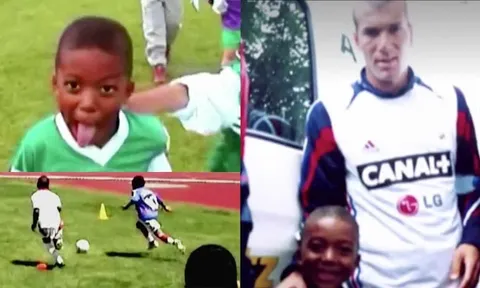 Kylian Mbappe đã bộc lộ tài năng thiên bẩm từ 10 tuổi
