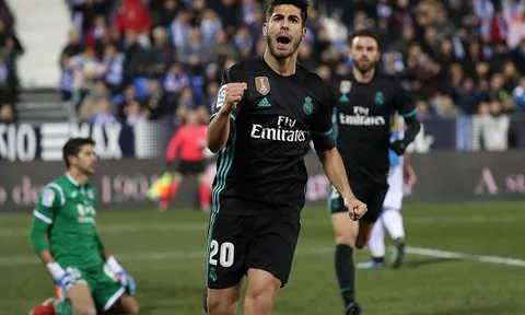 Lập siêu phẩm phút 89, Asensio giúp Real 'đặt gạch' một suất vào Bán kết