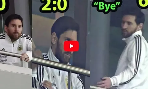 Lionel Messi làm gì khi Argentina bị Tây Ban Nha đè bẹp?