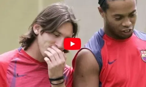 Lionel Messi và Ronaldinho phối hợp ăn ý như thế nào?