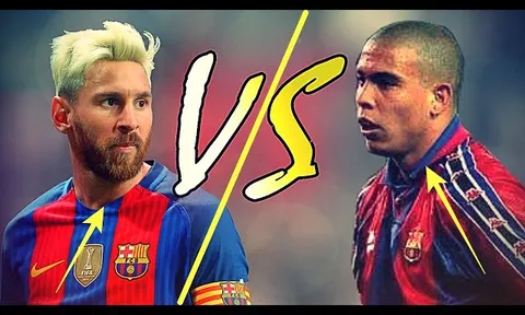 Lionel Messi vs Ronaldo de Lima: Ai mới là cầu thủ xuất sắc nhất lịch sử?