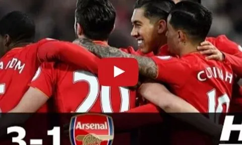 Liverpool 3-1 Arsenal (vòng 27 Ngoại hạng Anh)