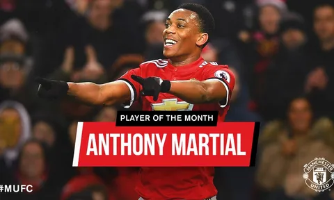 Lộ diện cầu thủ xuất sắc nhất tháng Giêng tại Man Utd