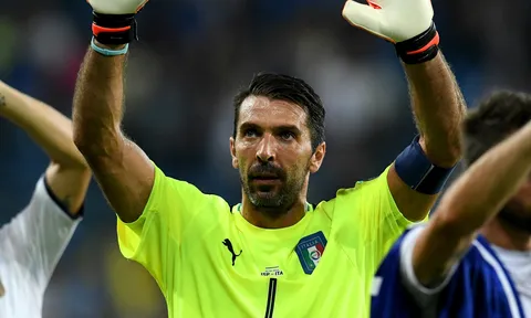 Loạt thống kê KHỦNG xoay quanh sự nghiệp lẫy lừng của Gianluigi Buffon