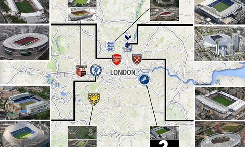 Sân nhà các CLB London thay đổi ra sao từ khi Arsenal đến Emirates